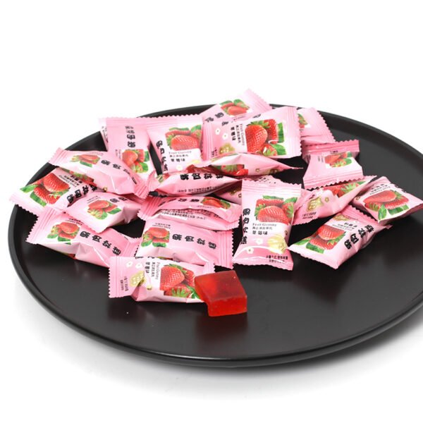 Sweet ,Pulp gummy, Strawberry gummy, Fruit gummies, Soft candy, Fruit snacks, Healthy snacks, Snacks, Candy production,Food prodnuction,Snaks Production - Image 6