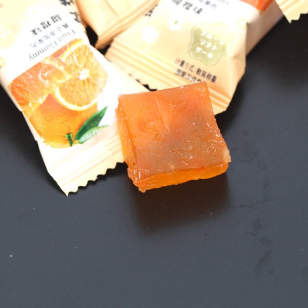Sweet, Orange Pulp gummy, Fruit gummies, Sweet, Fruit snacks, Healthy snacks, Anacks, Candy production,Food producion