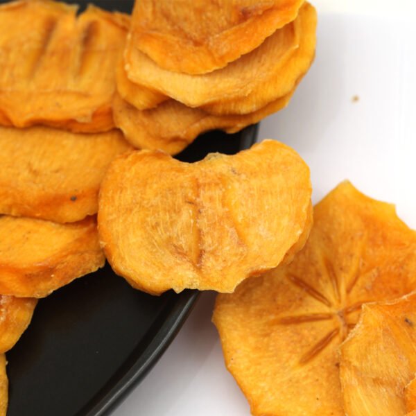 Dried persimmon, dried fruit, dried persimmon slices, dried persimmon chunks, fruitsnacks, healthysnacks, driedfruitproducers, foodproduction - Image 3