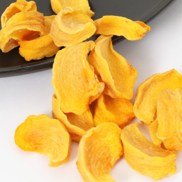 Dried persimmon, dried fruit, dried persimmon slices, dried persimmon chunks, fruitsnacks, healthysnacks, driedfruitproducers, foodproduction - Image 4